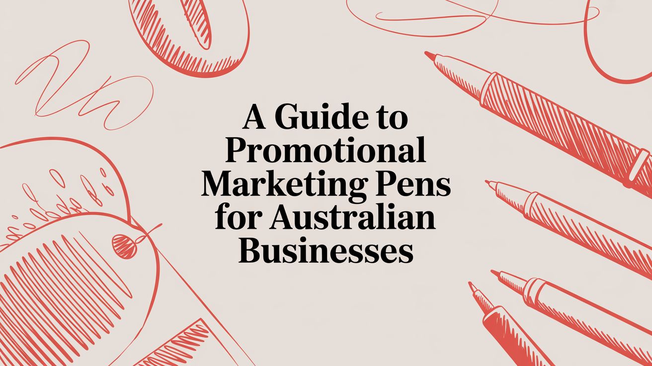 A Guide to Promotional Marketing Pens for Australian Businesses