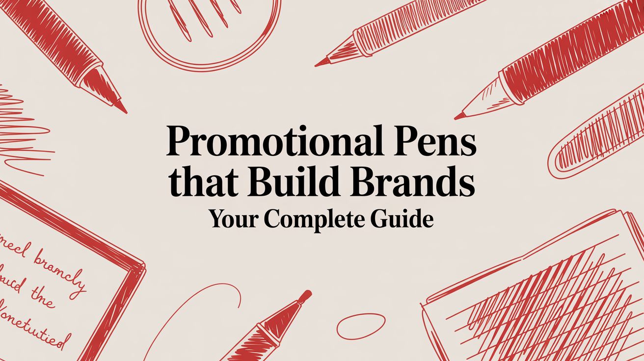 Promotional Pens That Build Brands Your Complete Guide