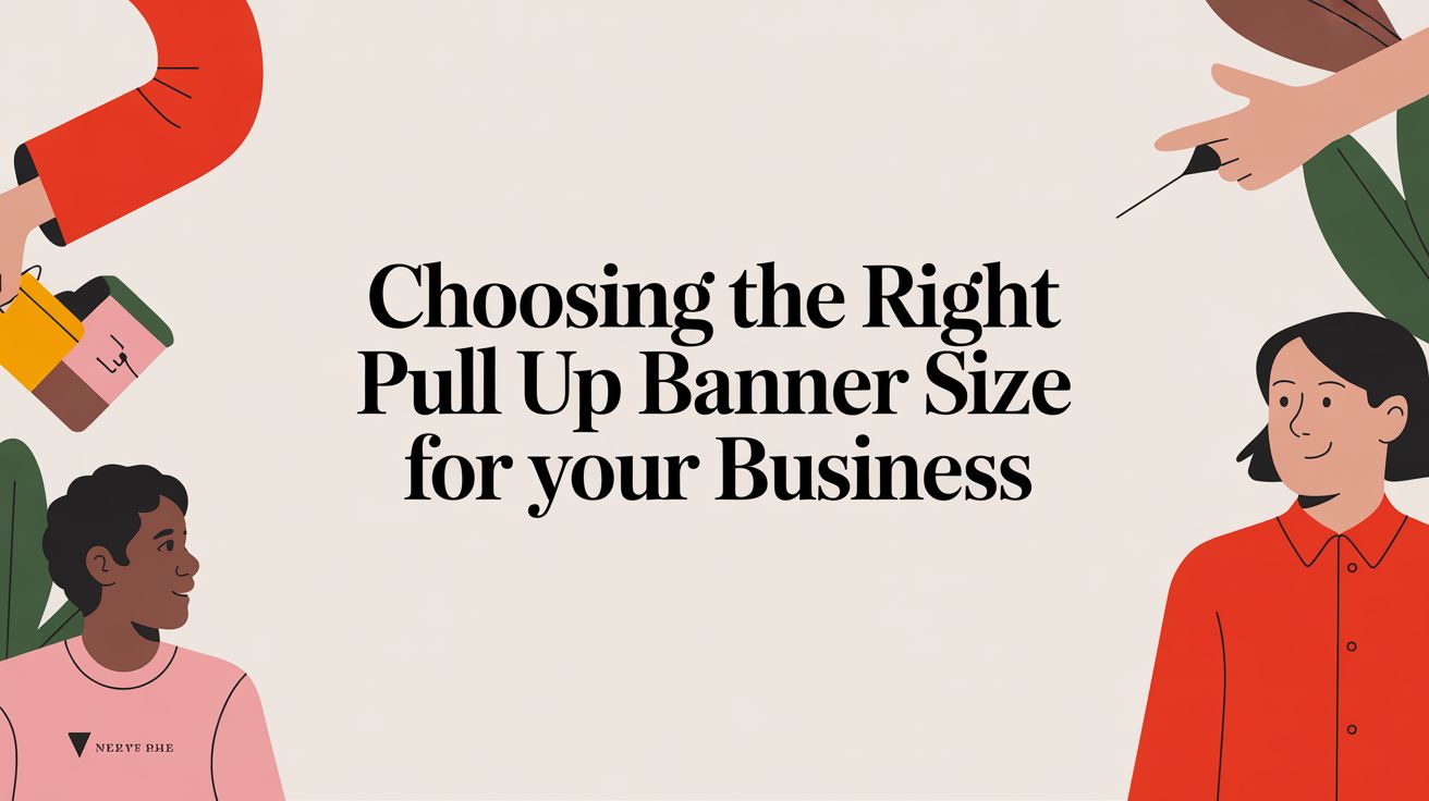 Choosing the Right Pull Up Banner Size for Your Business