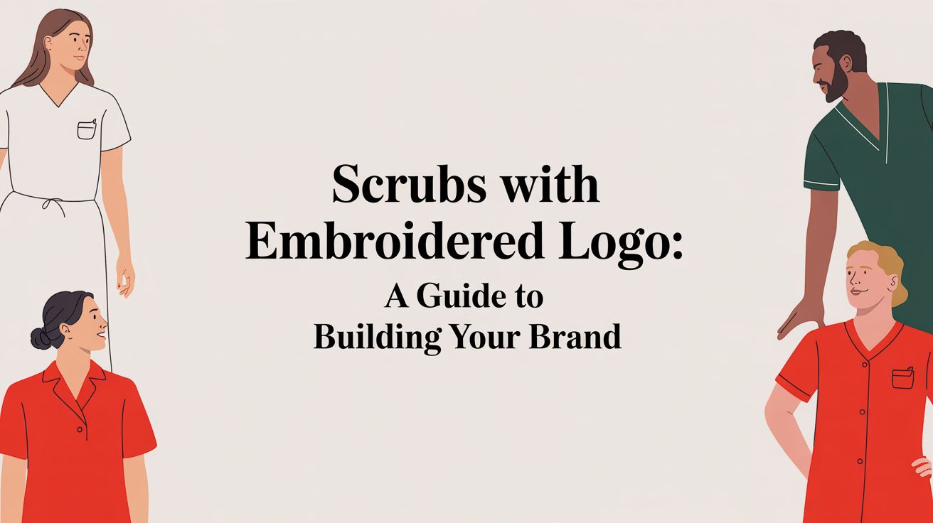 Scrubs With Embroidered Logo A Guide to Building Your Brand