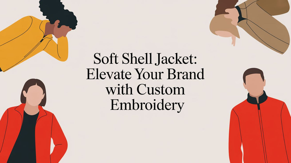 Soft Shell Jacket: Elevate Your Brand with Custom Embroidery