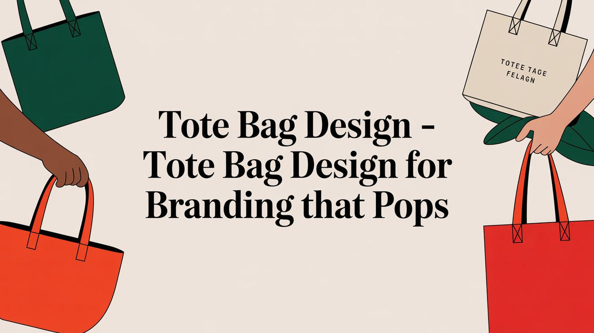 Custom Branded Tote Bags: A Guide to Designs That Get Noticed