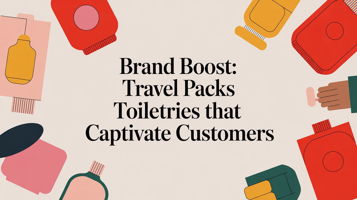 Brand Boost: travel packs toiletries that captivate customers