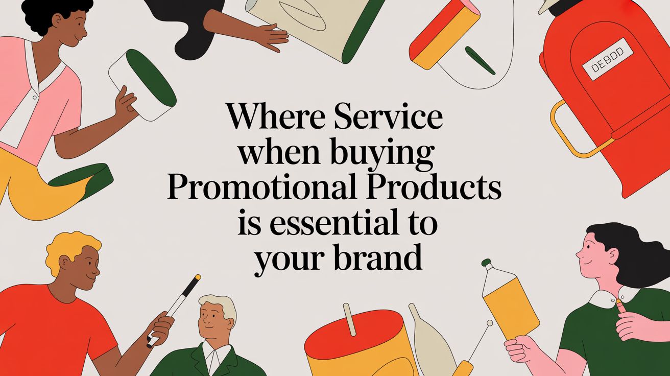 Where Service When Buying Promotional Products Is Essential to Your Brand