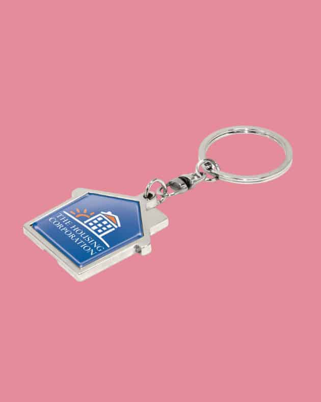 House Shaped Keyrings - Simply Merchandise