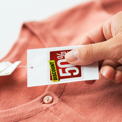 AD Labels 50 x 50mm - Simply Merchandise