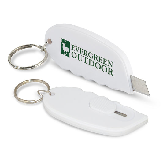 Mini Cutter Key Ring with custom branded logo - Simply Merchandise