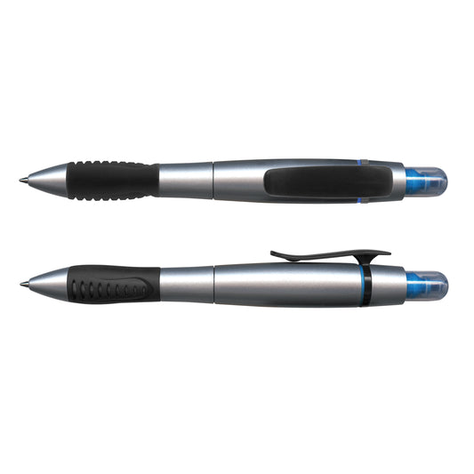 Duo Pen with Highlighter with custom branded logo - Simply Merchandise