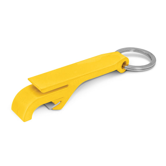 Snappy Bottle Opener Key Ring with custom branded logo - Simply Merchandise