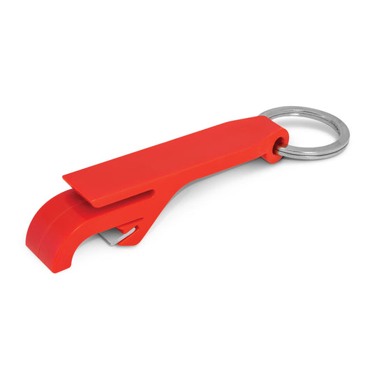 Snappy Bottle Opener Key Ring with custom branded logo - Simply Merchandise