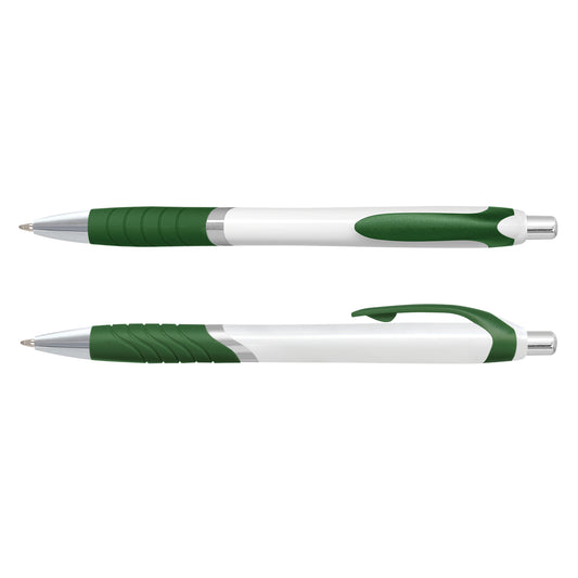 Jet Pen -  White Barrel with custom branded logo - Simply Merchandise