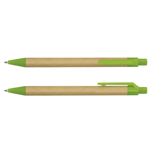 Kraft Pen with custom branded logo - Simply Merchandise