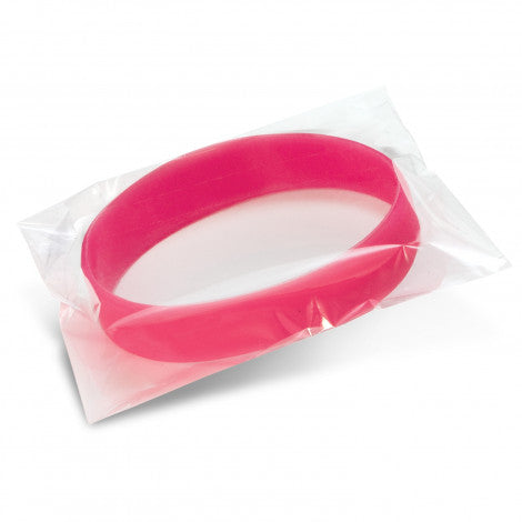 Silicone Wrist Band - Indent - Simply Merchandise