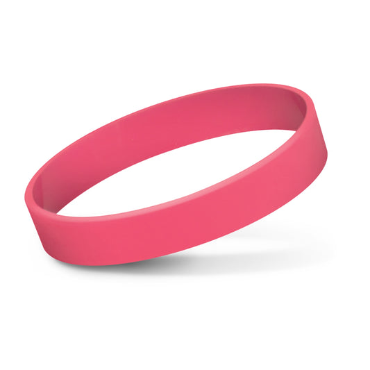 Silicone Wrist Band - Indent with custom branded logo - Simply Merchandise
