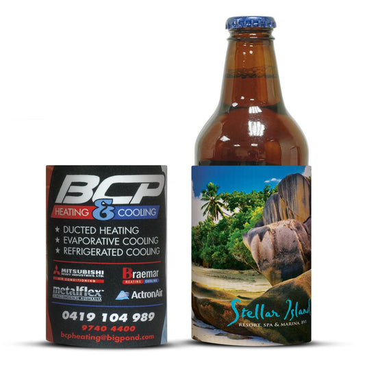 Neoprene Stubby Holder with custom branded logo - Simply Merchandise