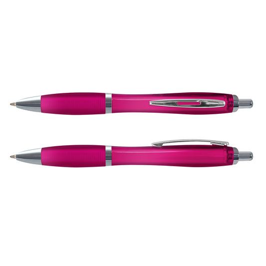 Vistro Pen - Translucent with custom branded logo - Simply Merchandise