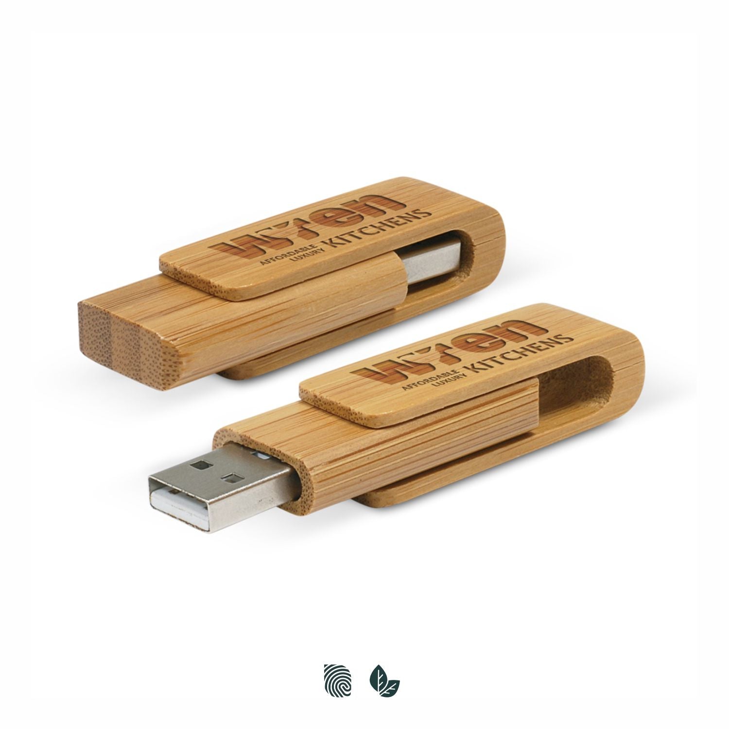 Bamboo 4GB Flash Drive - Simply Merchandise