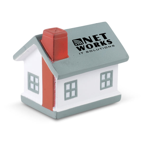 Stress House with custom branded logo - Simply Merchandise