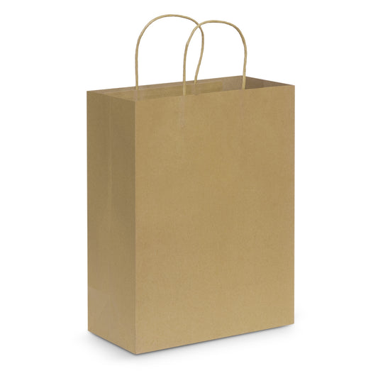 Paper Carry Bag - Large with custom branded logo - Simply Merchandise