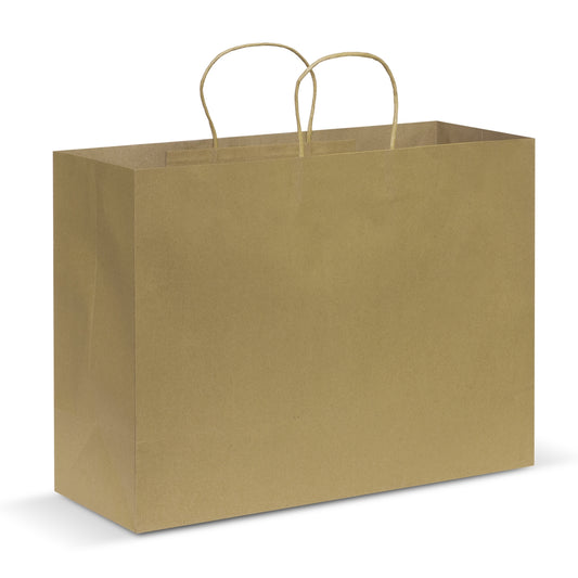 Paper Carry Bag - Extra Large with custom branded logo - Simply Merchandise