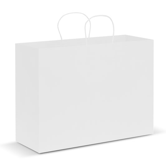 Paper Carry Bag - Extra Large with custom branded logo - Simply Merchandise