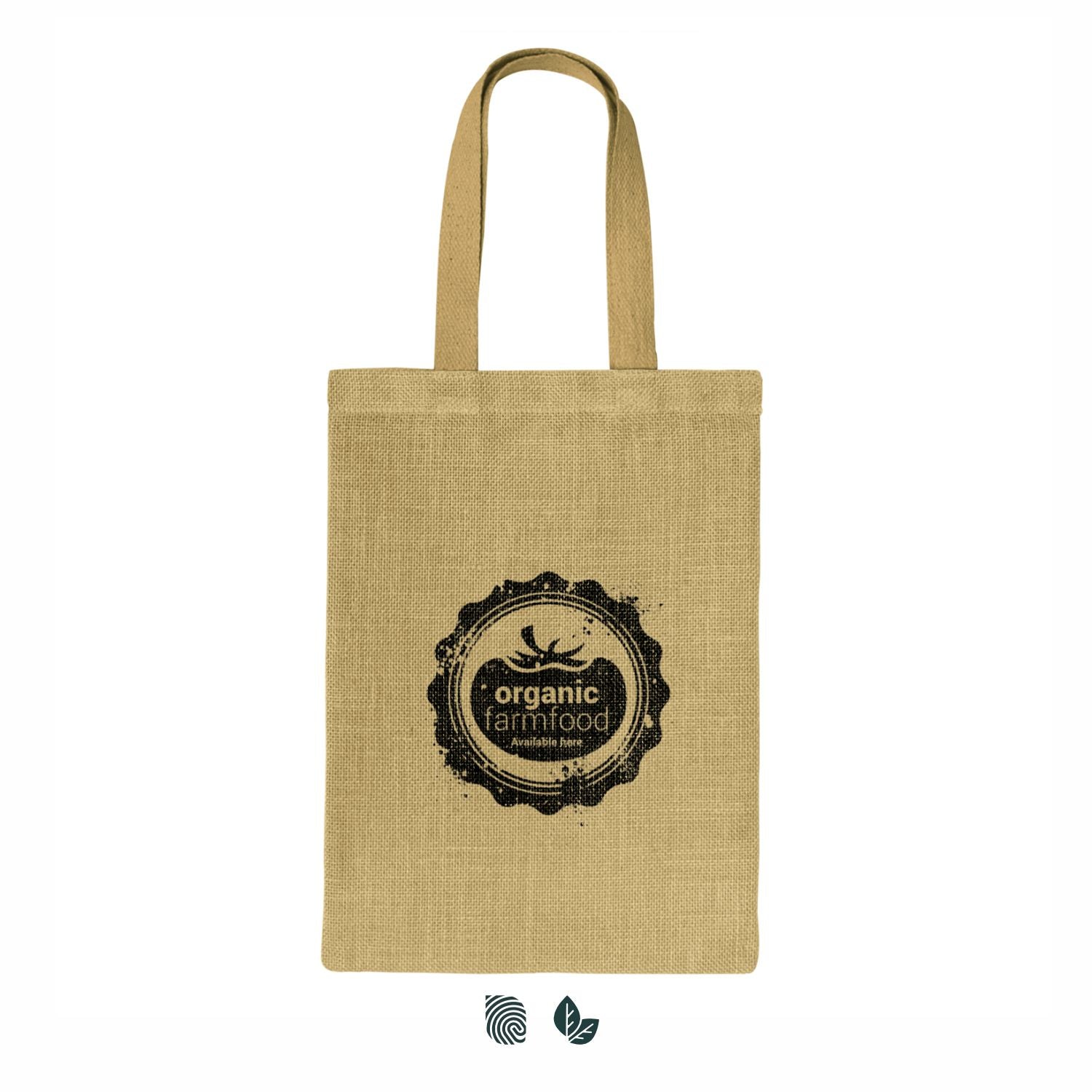 Zeta Jute Tote Bag - Simply Merchandise