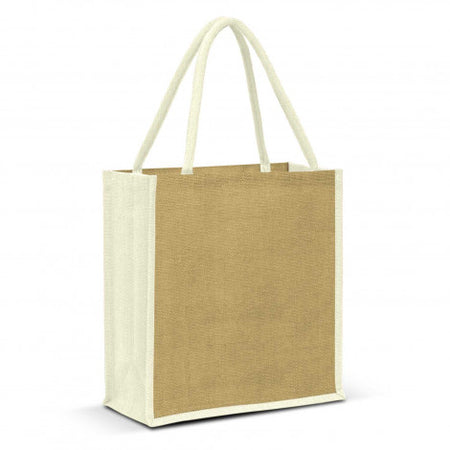 Lanza Jute Tote Bag - Simply Merchandise