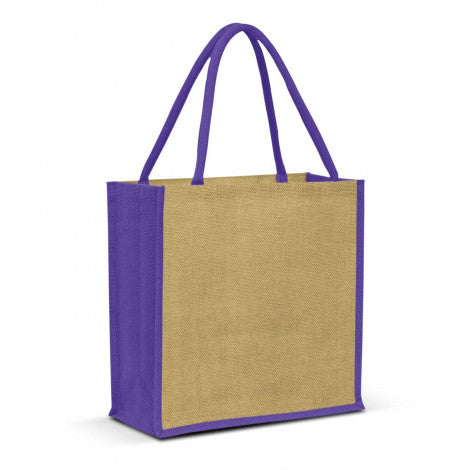 Monza Jute Tote Bag - Simply Merchandise