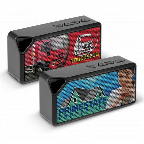 Genisys Bluetooth Speaker with custom branded logo - Simply Merchandise