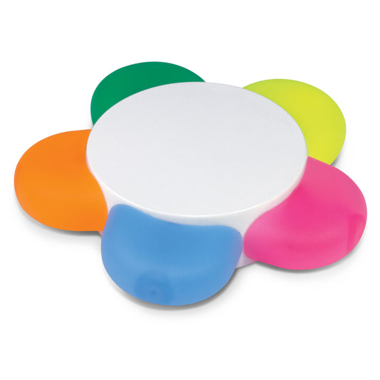 Flower Highlighter with custom branded logo - Simply Merchandise