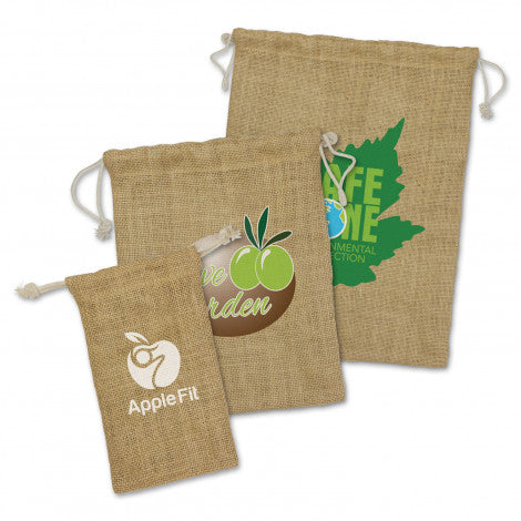 Jute Gift Bag - Medium - Simply Merchandise