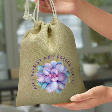 Jute Gift Bag - Medium - Simply Merchandise