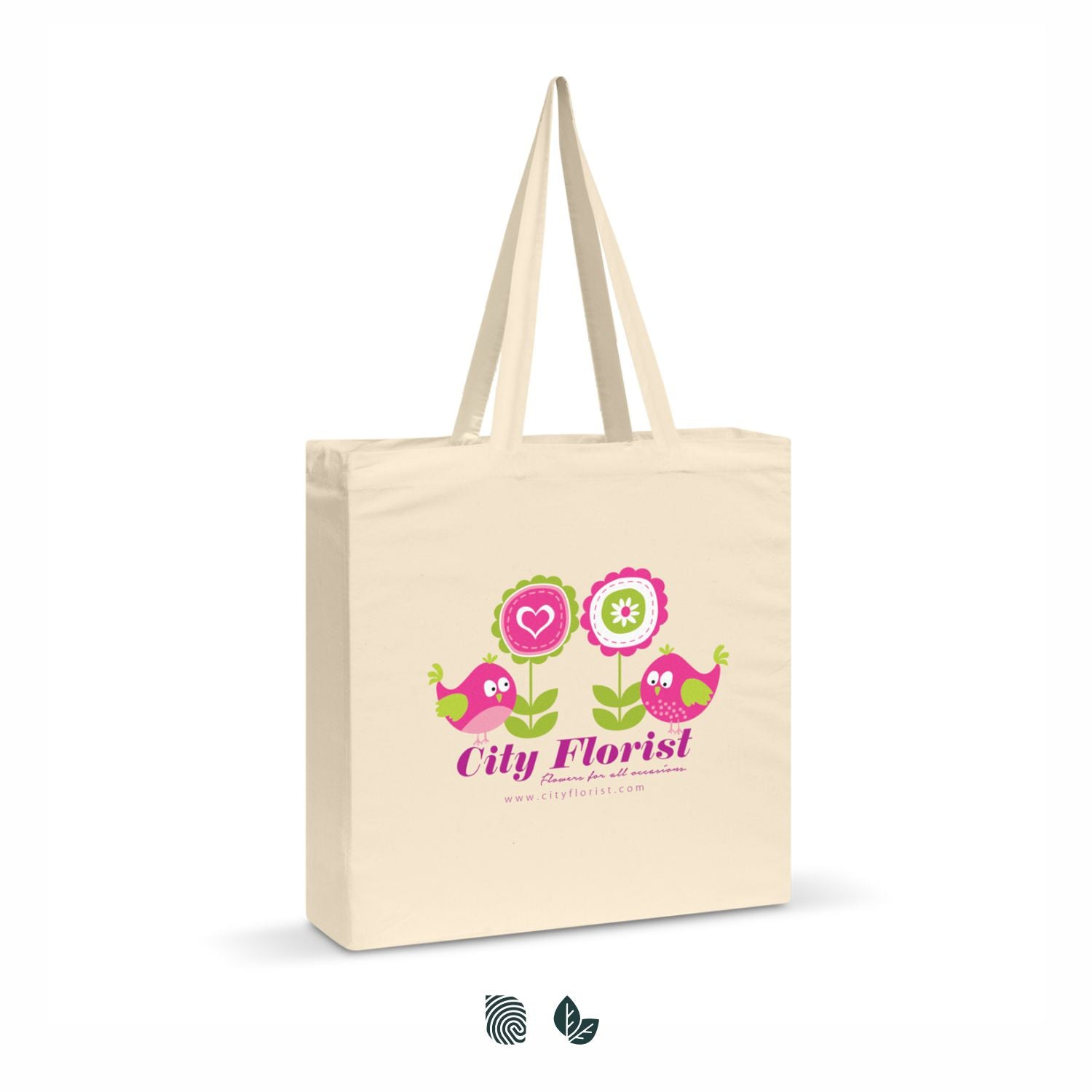 Carnaby Cotton Shoulder Tote - Simply Merchandise