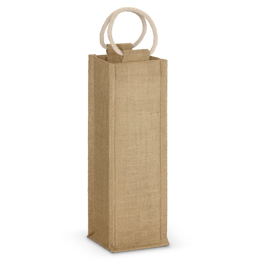 Napoli Jute Wine Carrier - Simply Merchandise
