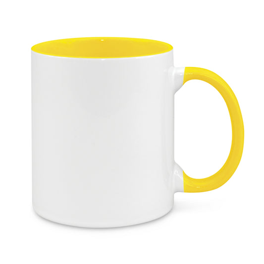 Madrid Coffee Mug - Two-Tone with custom branded logo - Simply Merchandise