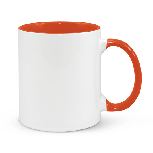 Madrid Coffee Mug - Two-Tone with custom branded logo - Simply Merchandise