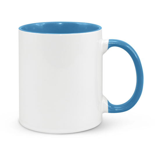 Madrid Coffee Mug - Two-Tone with custom branded logo - Simply Merchandise