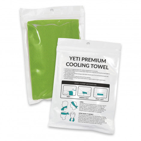 Yeti Premium Cooling Towel - Pouch - Simply Merchandise