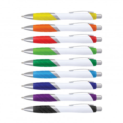 Borg Pen - White Barrel - Simply Merchandise