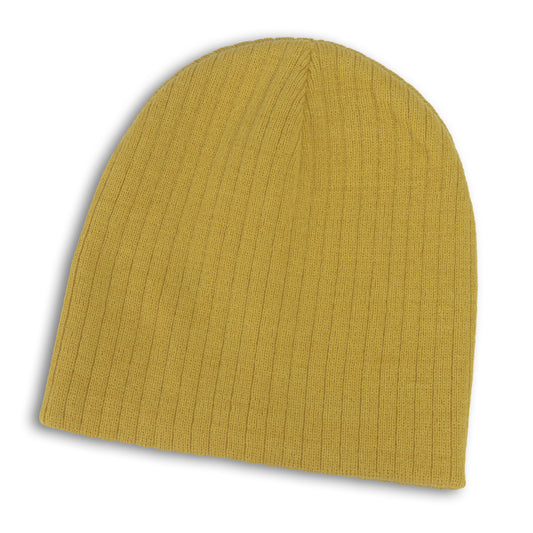 Nebraska Cable Knit Beanie with custom branded logo - Simply Merchandise