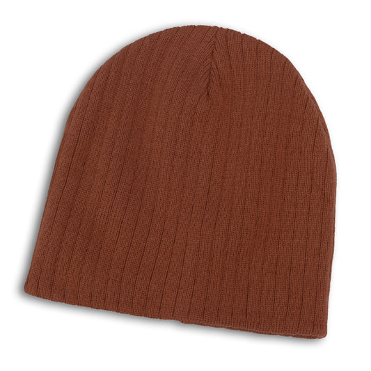 Nebraska Cable Knit Beanie with custom branded logo - Simply Merchandise