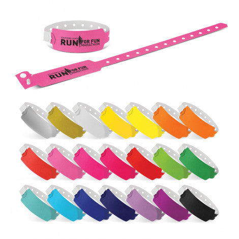 Plastic Event Wrist Band - Simply Merchandise