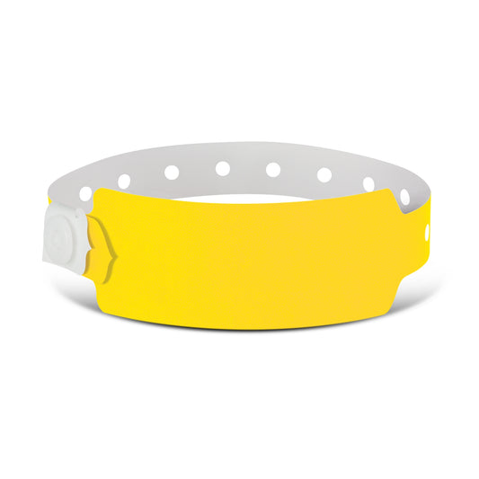 Plastic Event Wrist Band with custom branded logo - Simply Merchandise