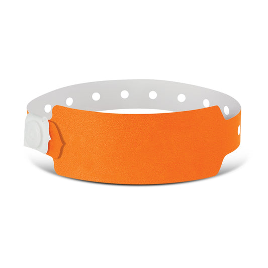 Plastic Event Wrist Band with custom branded logo - Simply Merchandise