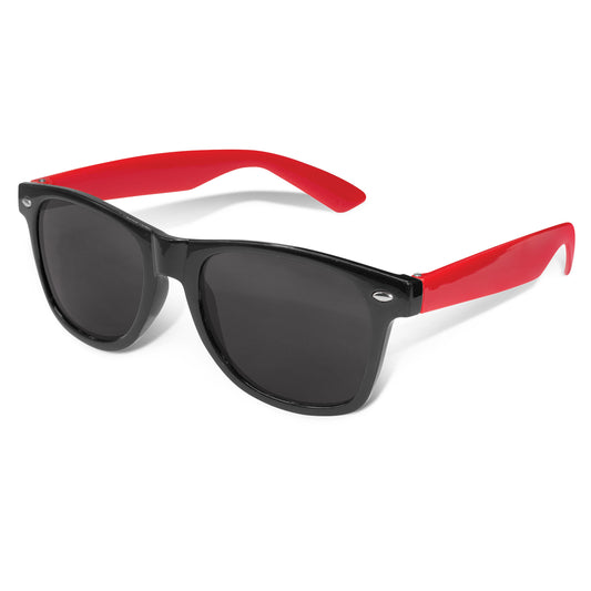Malibu Premium Sunglasses - Black Frame with custom branded logo - Simply Merchandise