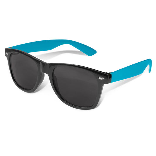 Malibu Premium Sunglasses - Black Frame with custom branded logo - Simply Merchandise