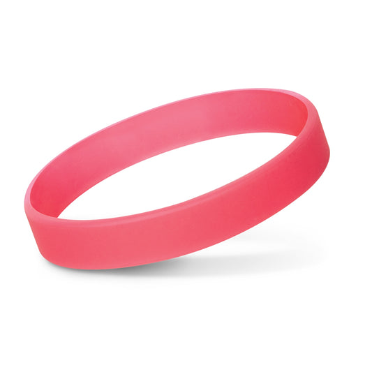 Silicone Wrist Band - Glow in the Dark with custom branded logo - Simply Merchandise