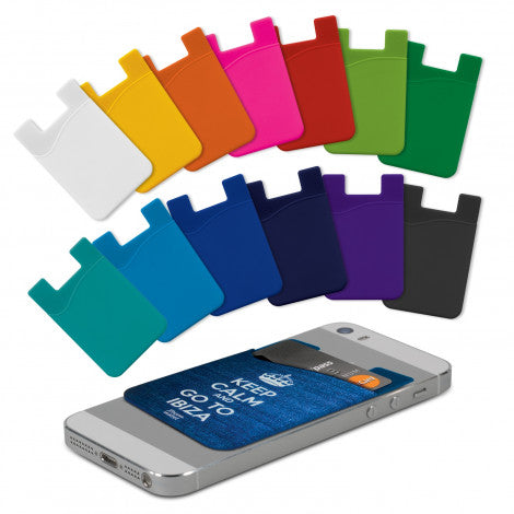 Silicone Phone Wallet - Full Colour - Simply Merchandise