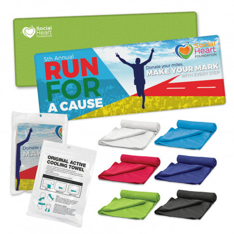 Active Cooling Towel - Pouch - Simply Merchandise