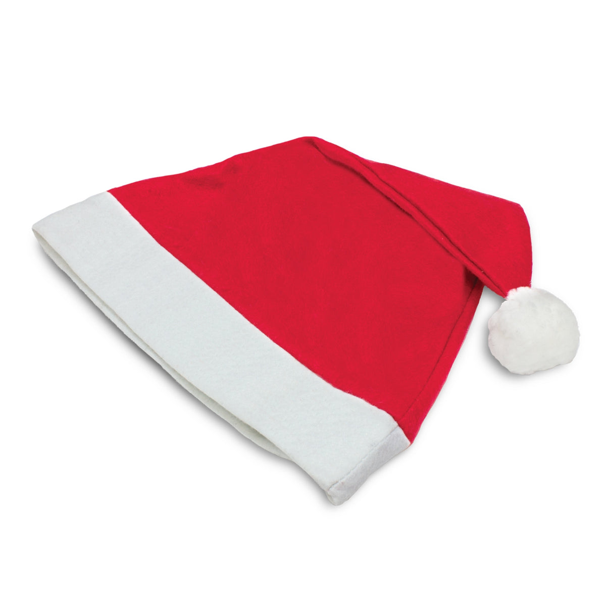 Santa Hat with custom branded logo - Simply Merchandise